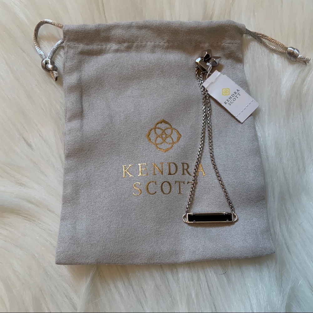 Kendra Scott Stan Bracelet- NWT - Black & Silver - Picture 5 of 10